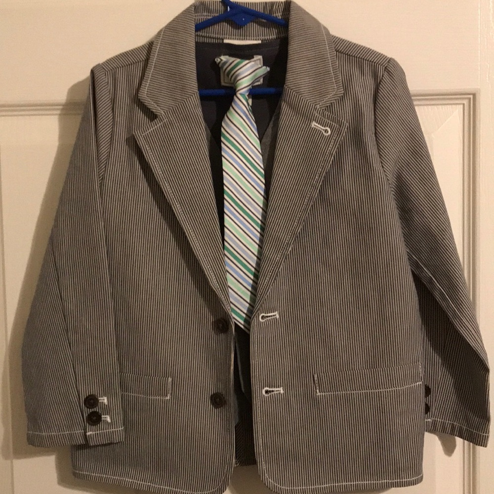 Toddler vest, tie, & jacket